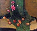 Lilies, Apples and Onions 30" x 36"Oil on Canvas
