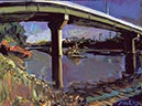 Philip Hale : Paul Dresser Bridge 2 oil on panel 18" X 24"