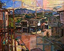 Philip Hale : Barrio San Agustin 4 oil on canvas 24" X 30"