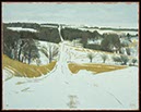 381-Flint Winter Hills 24x30 o:c